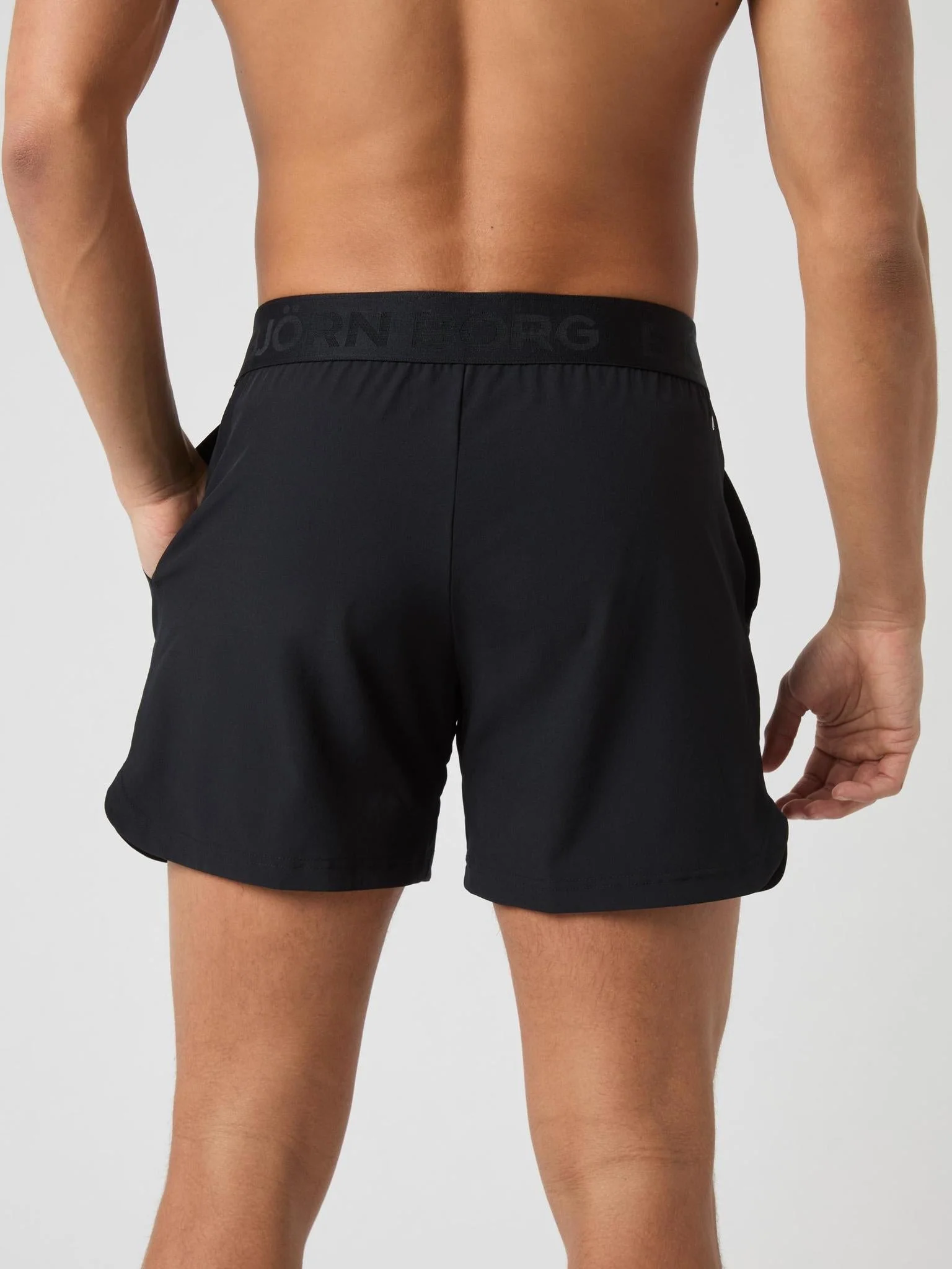 Short Björn Borg 6" (Noir) – Image 2
