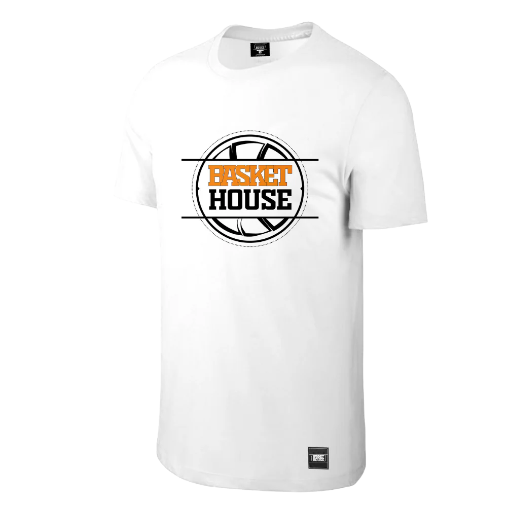 T-shirt Baskethouse Originals Blanc