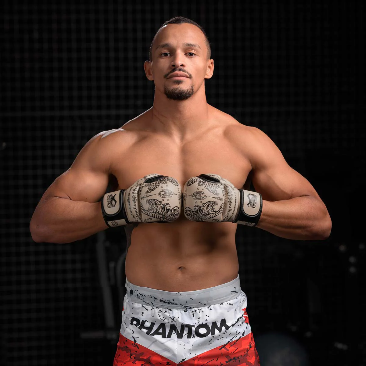 Sparring Handschuhe Muay Thai - Sandgrau – Image 6