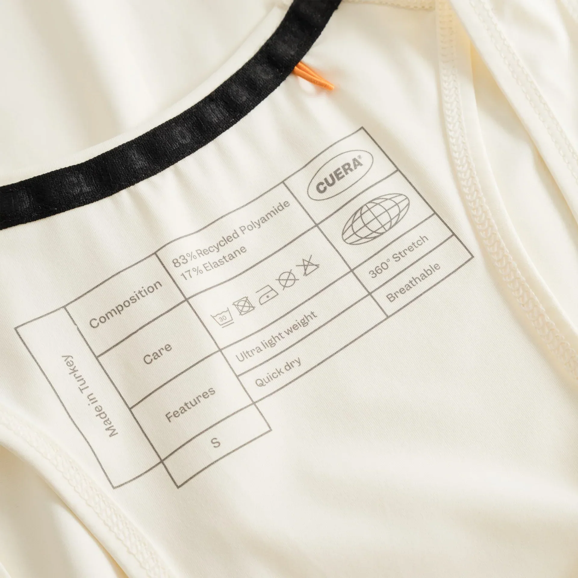 Débardeur Ultra-Léger Cuera Oncourt Airy (Blanc Cassé) – Image 3