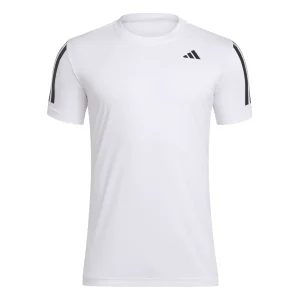 Adidas_Club_3-Stripe_Tee_White.jpgv1742213460 Adidas Club 3-Stripe Tee (Blanc)
