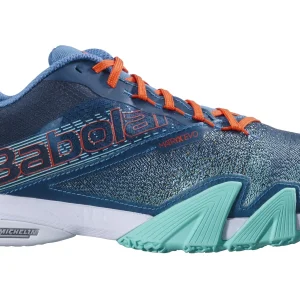 Chaussures de padel Babolat Jet Premura 2 (Vert/Mandarine)