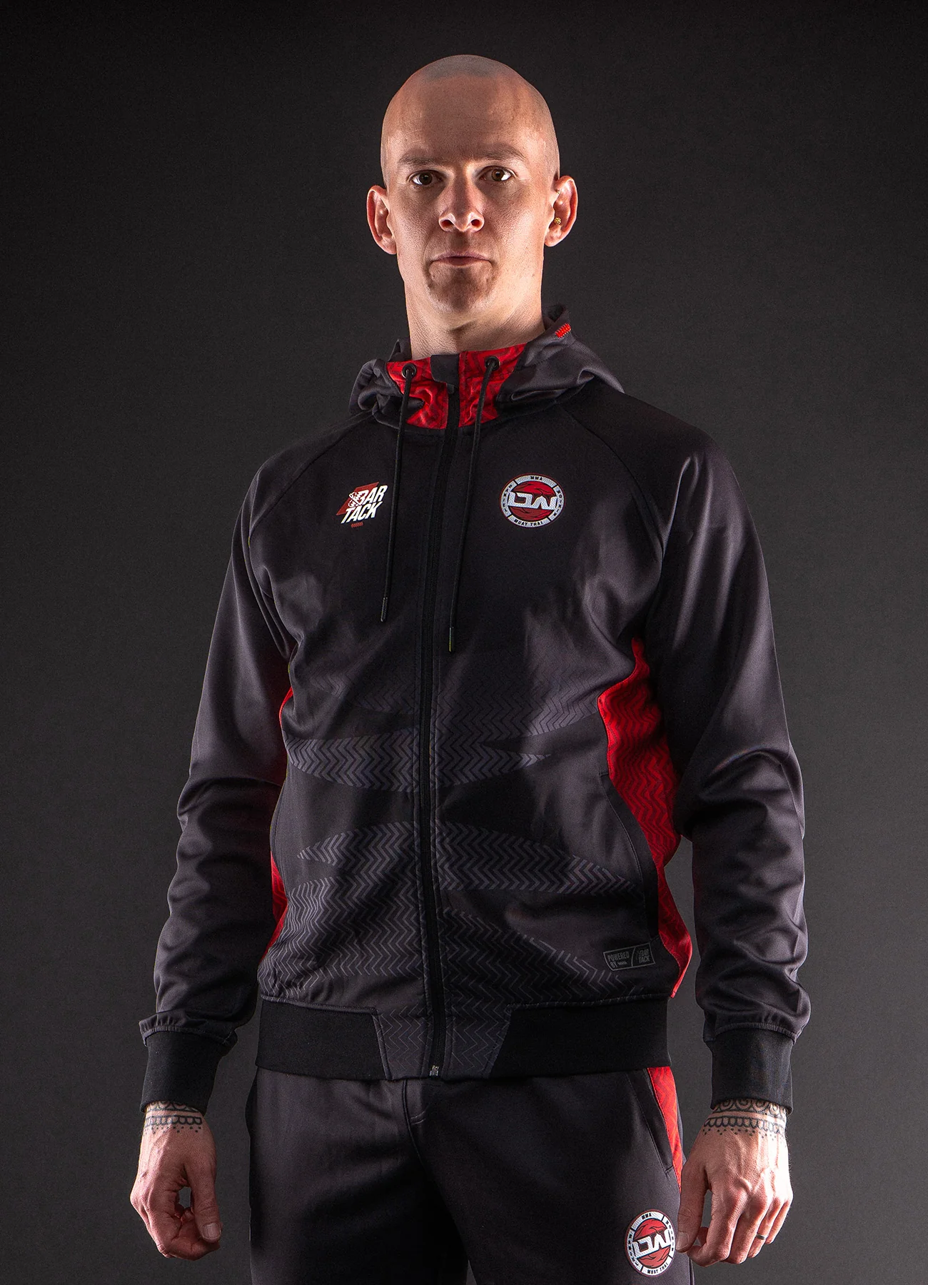 Veste de survêtement MMA Bar Tack x Daniel Woirin - Noir