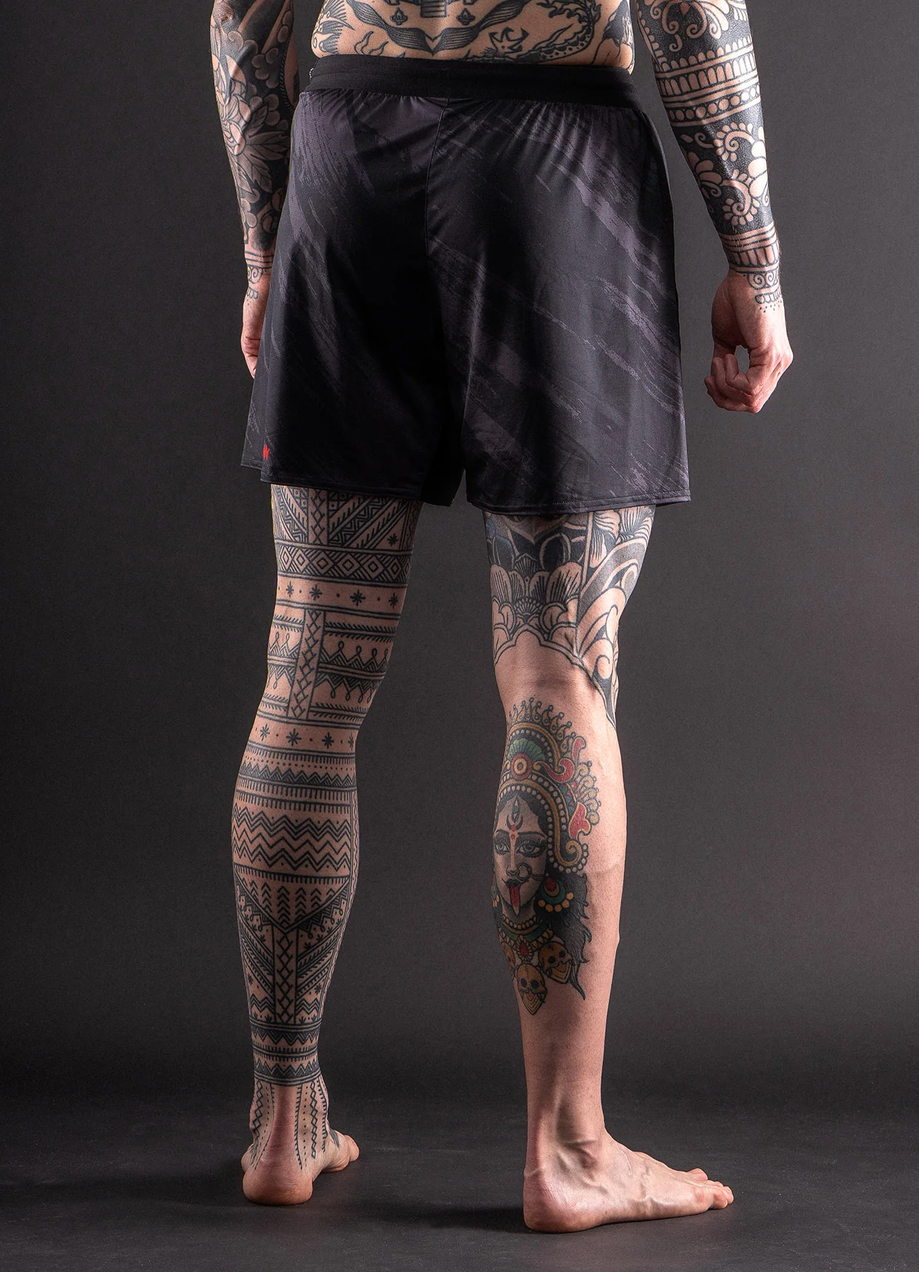 Short de MMA Bar Tack AeroMax™ "Warfare" - Noir – Image 5