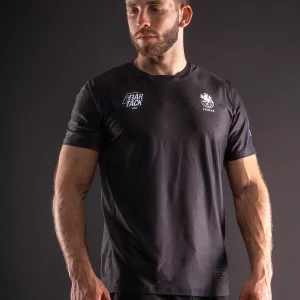 T-Shirt DryMax™ Bar Tack x FMMAF "Officiel" - Noir