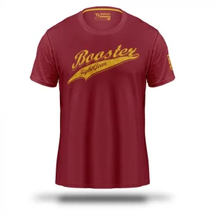 B VINTAGE SLUGGER TEE WINE RED