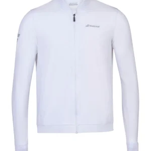 Baboplayjakke_hvid.jpgv1722604945 Veste Babolat Play (Hommes, Blanc)