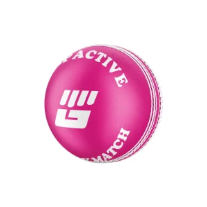 Balle de cricket rose