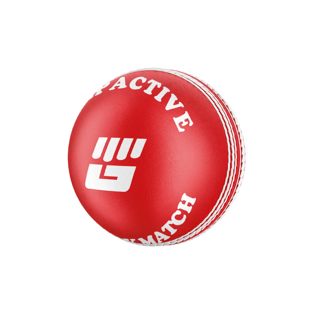 Balles de cricket rouges