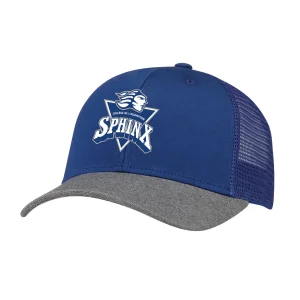 Casquette Snap-back CCM Bleu Foncé Avec Logo Sphinx Brodé