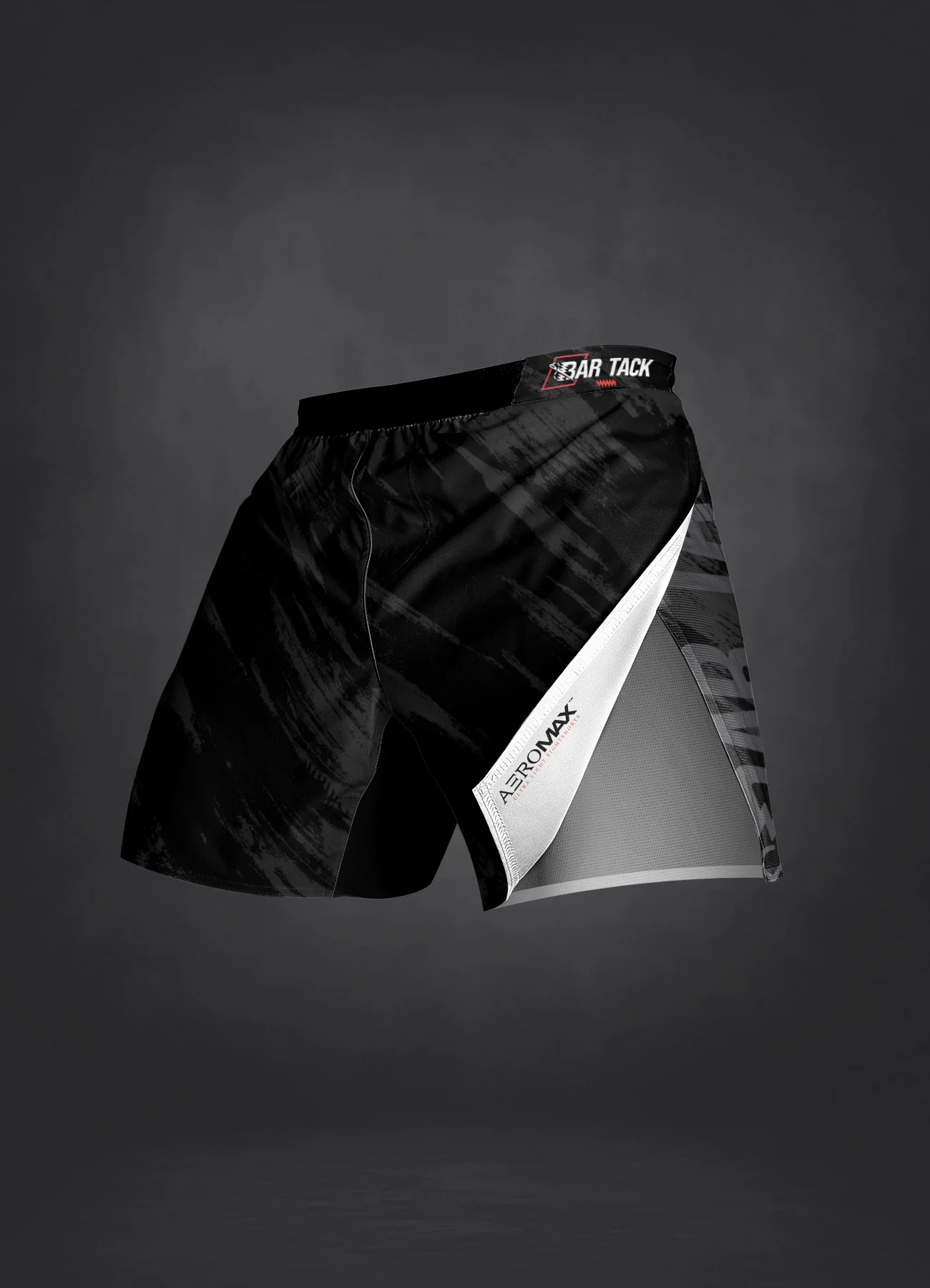 Short de MMA Bar Tack AeroMax™ "Warfare" - Noir – Image 7