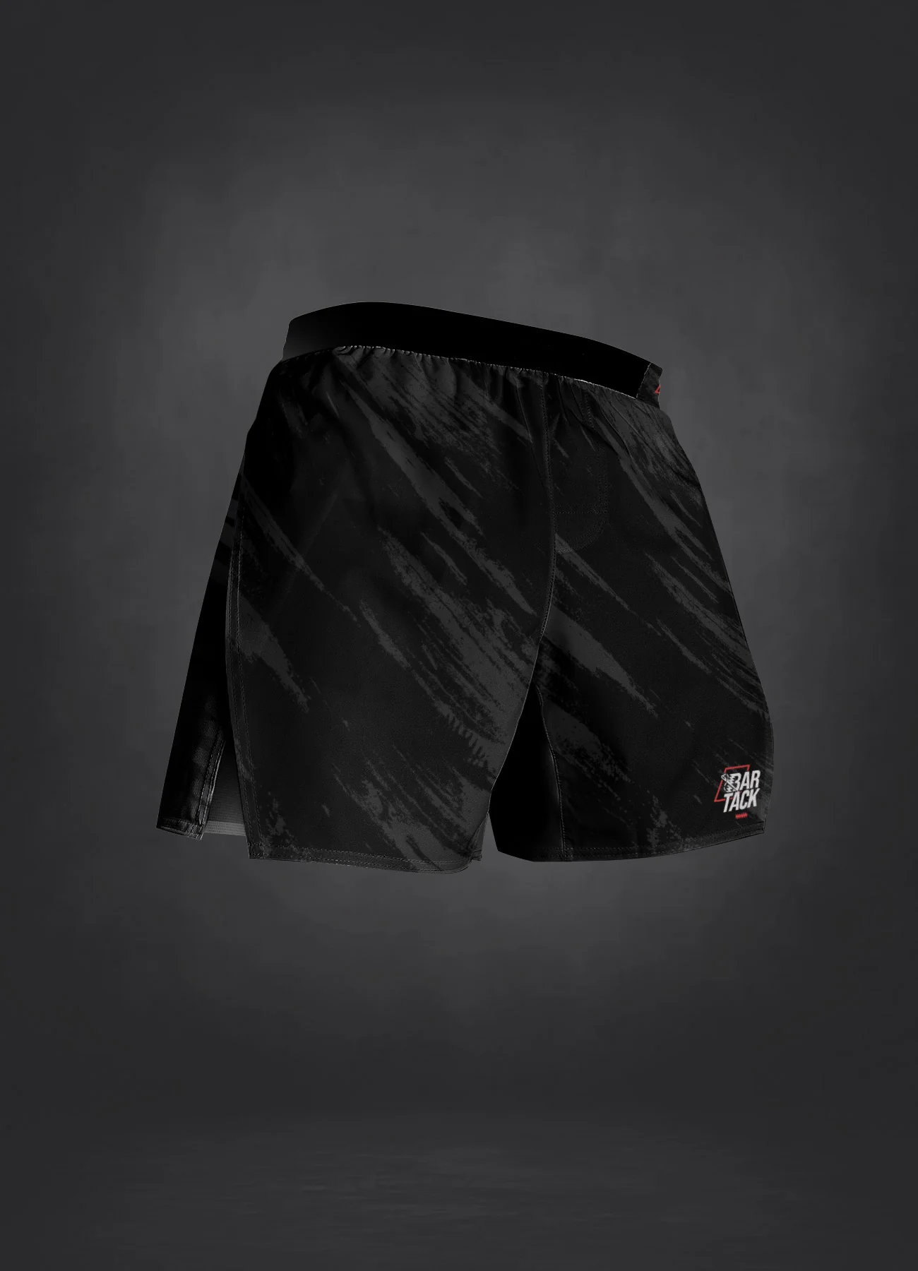 Short de MMA Bar Tack AeroMax™ "Warfare" - Noir – Image 8