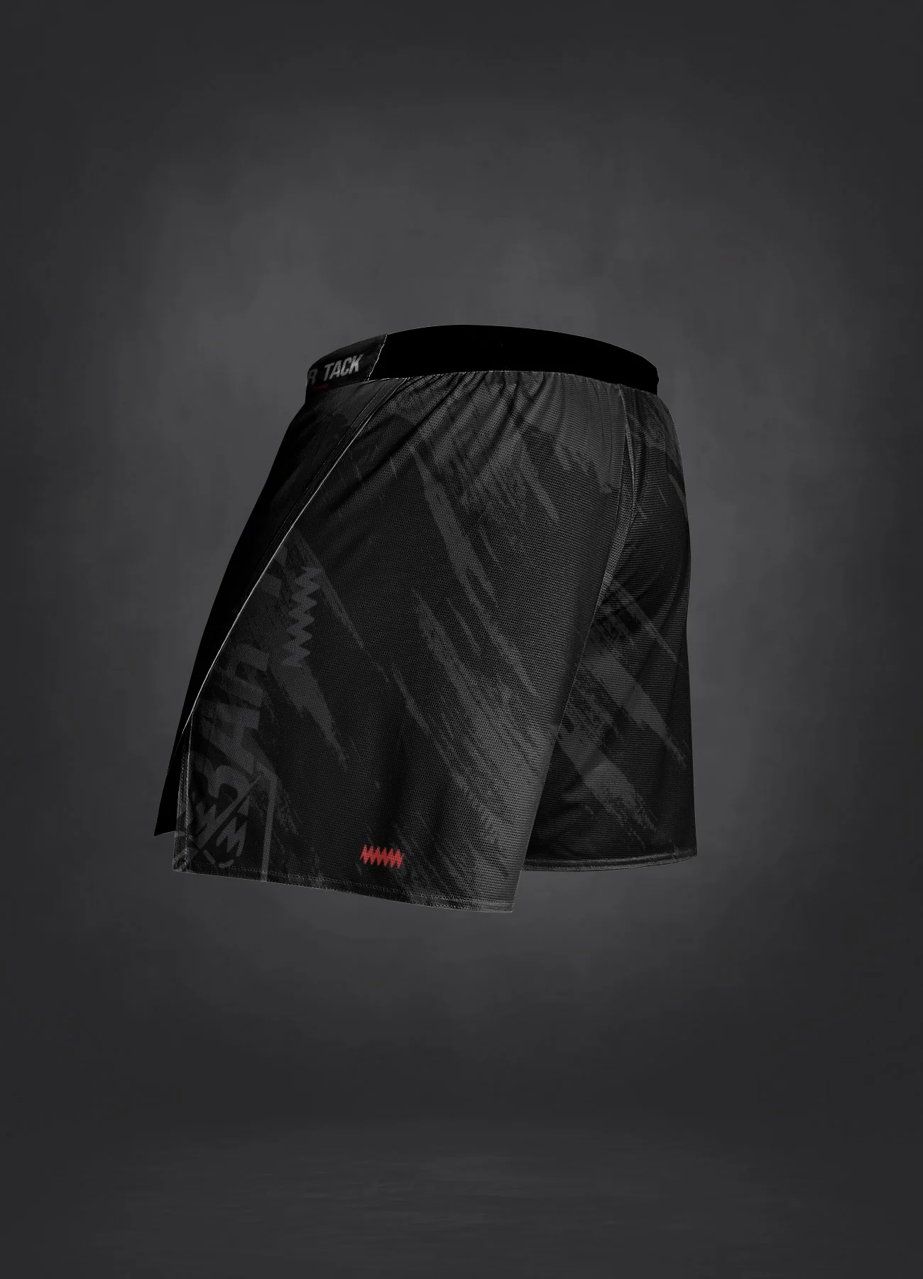 Short de MMA Bar Tack AeroMax™ "Warfare" - Noir – Image 9