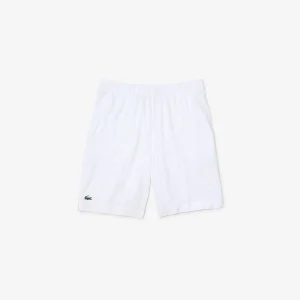 Short Lacoste (Blanc/Bleu marine)