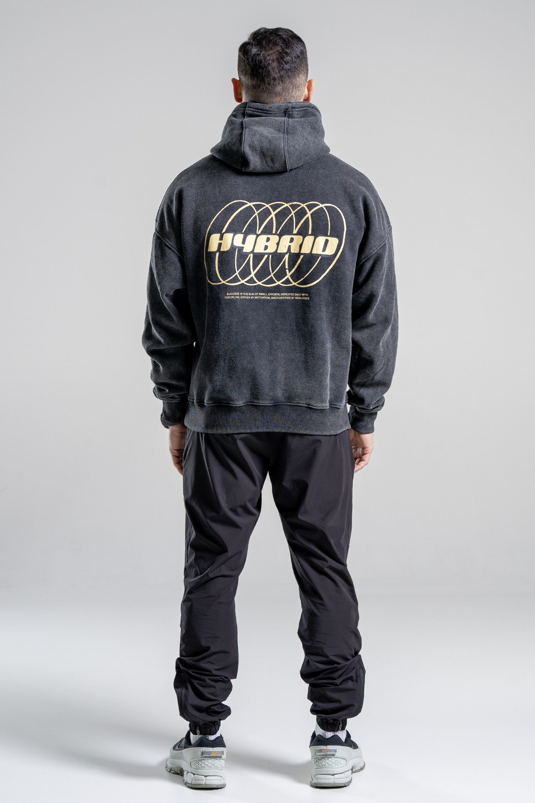 Hoodie Hybrid - Gris Vintage – Image 4