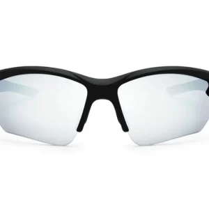 Lunettes de soleil MessyWeekend Rate (Noir polar argent miroir)