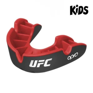 OPRO Kinder Zahnschutz - UFC Silver Level - Schwarz/Rot