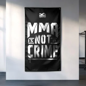 Phantom-Athletics-Gym-Flag-MMA-Is-Not-A-Crime-Kampfsport-Spirit.jpgv1742720245 Gym Flagge - MMA Is Not A Crime