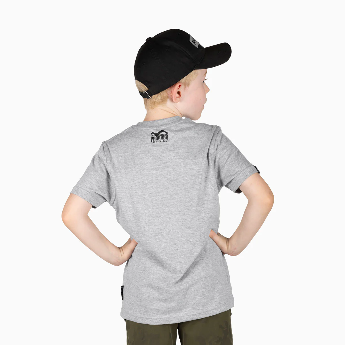 Kinder T-Shirt Team - Grau – Image 2