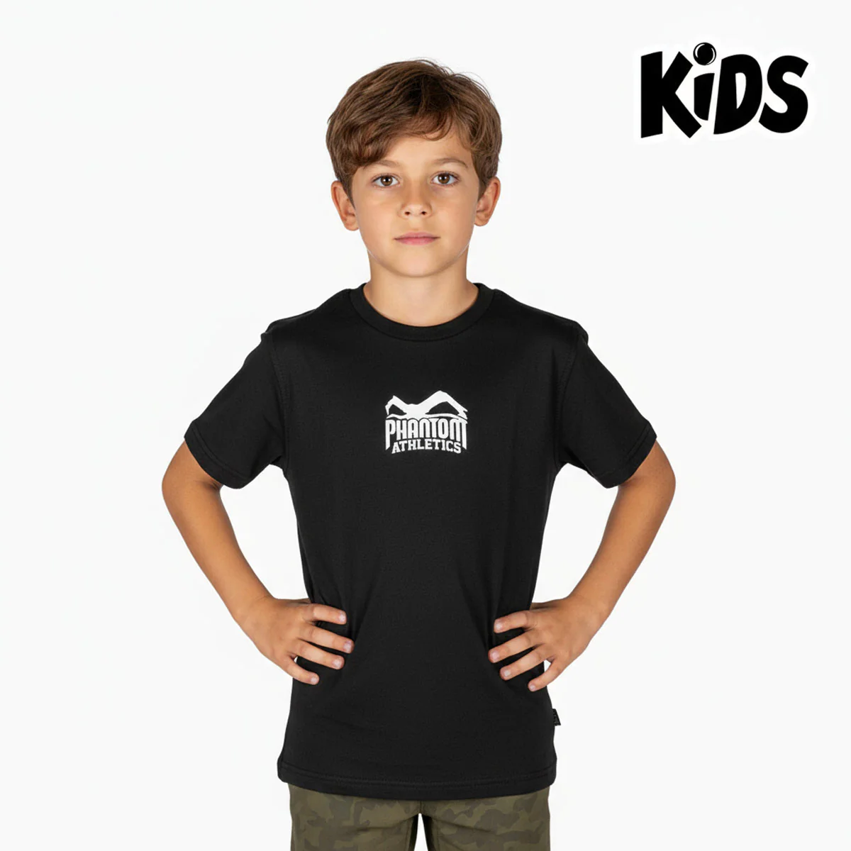 Kinder T-Shirt Team - Grau – Image 4