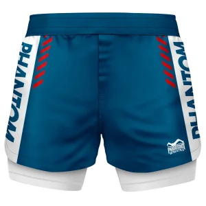 Fightshorts FUSION 2in1 Apex - BLUE