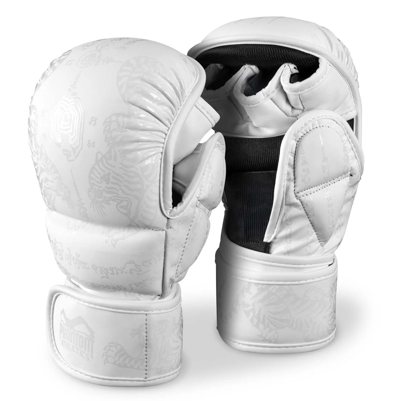 Sparring Handschuhe Muay Thai - Sandgrau – Image 8