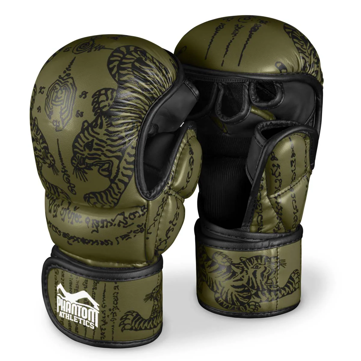 Sparring Handschuhe Muay Thai - Sandgrau – Image 7