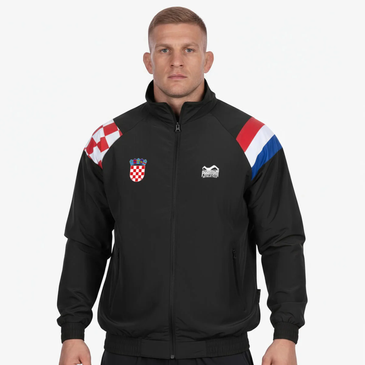 Trainingsjacke DMC - Team Croatia - Schwarz – Image 2