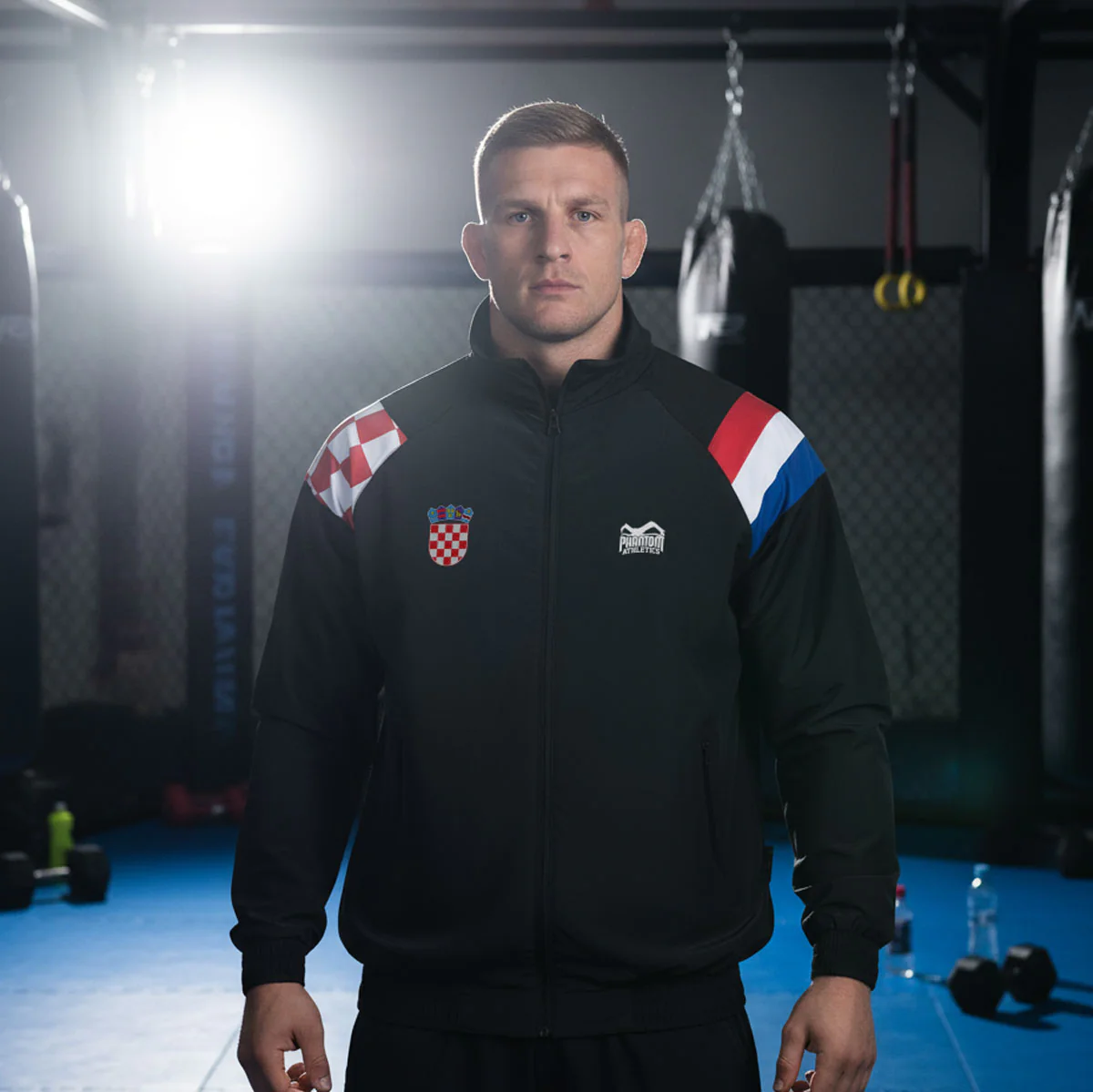 Trainingsjacke DMC - Team Croatia - Schwarz – Image 4