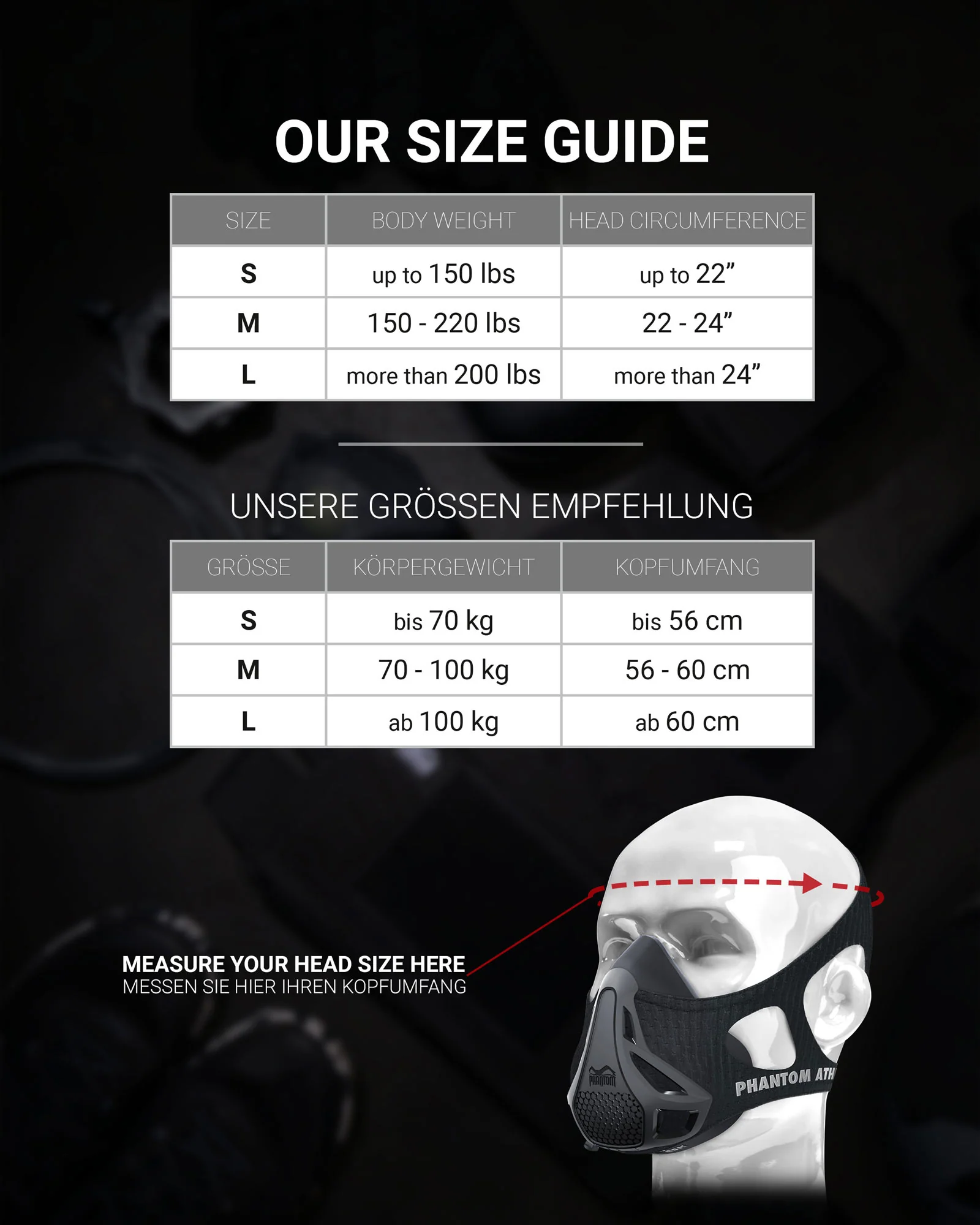 Phantom Trainingsmaske - Silber – Image 5