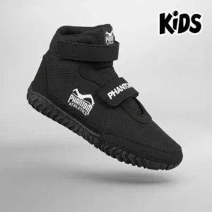Phantom-Athletics-Wrestling-shoe-Kinder-Ringerschuhe-Rookie-Schwarz-2.jpgv1756737084 Kinder Ringerschuhe Phantom ROOKIE mit Klettverschluss - Schwarz
