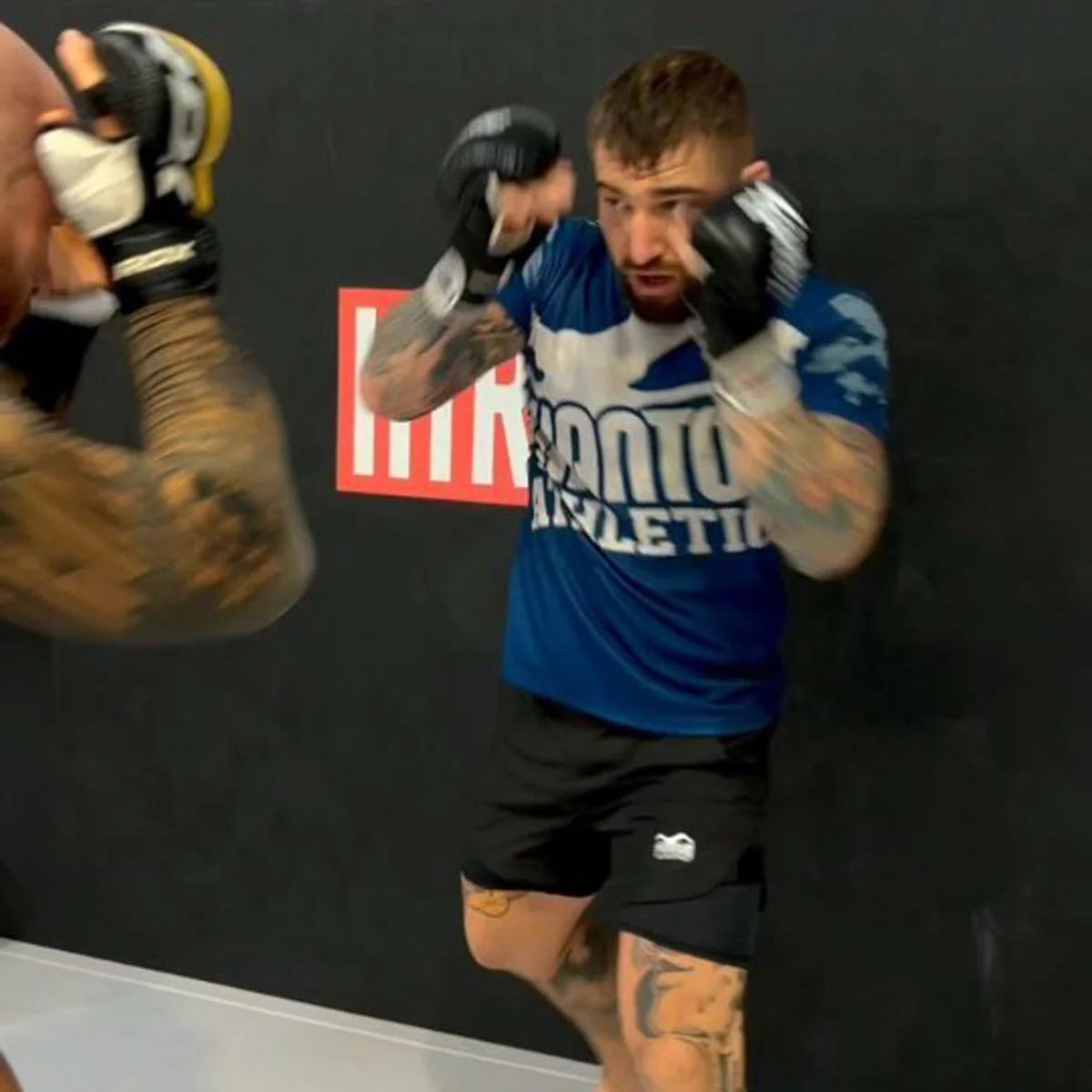 Trainingsshirt EVO Warfare - Navy Camo – Image 4