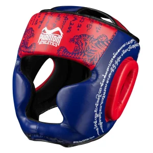 Kopfschutz Muay Thai - Blau