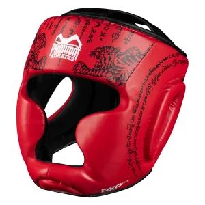 Phantom-Athletics_Muay-Thai-Kopfschutz_Schwarz_full-face_1-2.jpgv1738258627 Kopfschutz Muay Thai - Rot