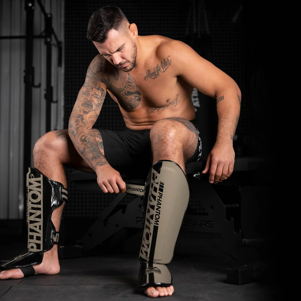 Schienbeinschutz APEX Striking - Sand – Image 3