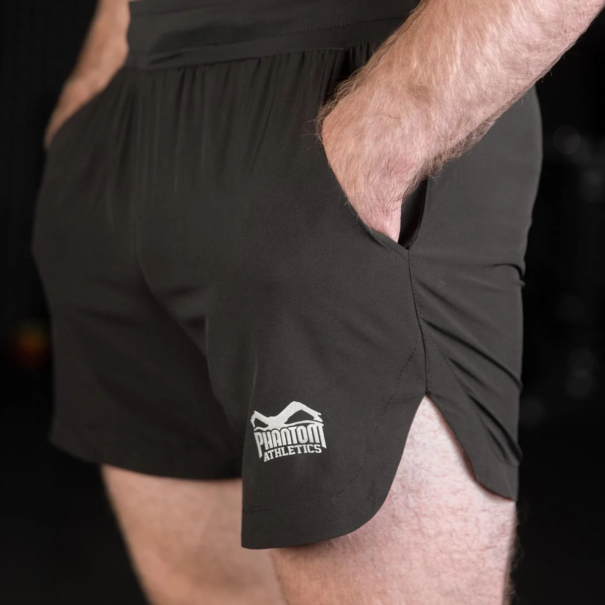Trainingsshorts LASER - Schwarz – Image 4