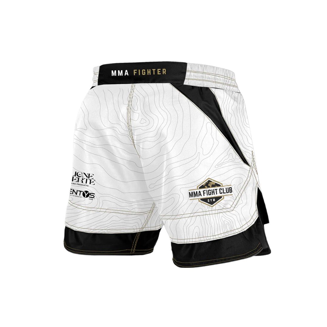 Short MMA Blanc KARMMA – Image 2