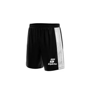 Short à une seule rayure blanche