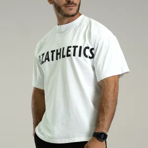 T-Shirt Baz Athletics - Blanc