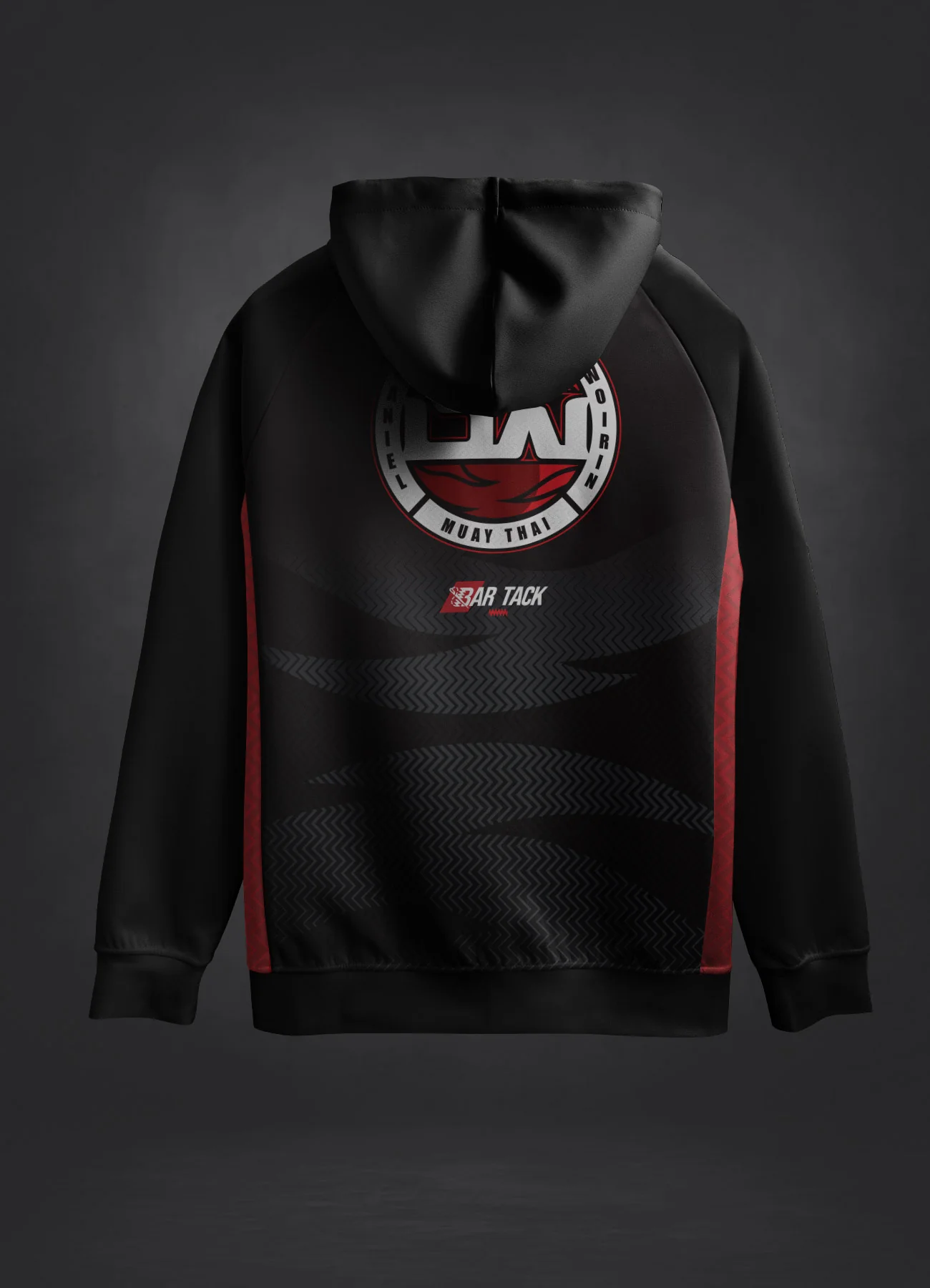 Veste de survêtement MMA Bar Tack x Daniel Woirin - Noir – Image 6