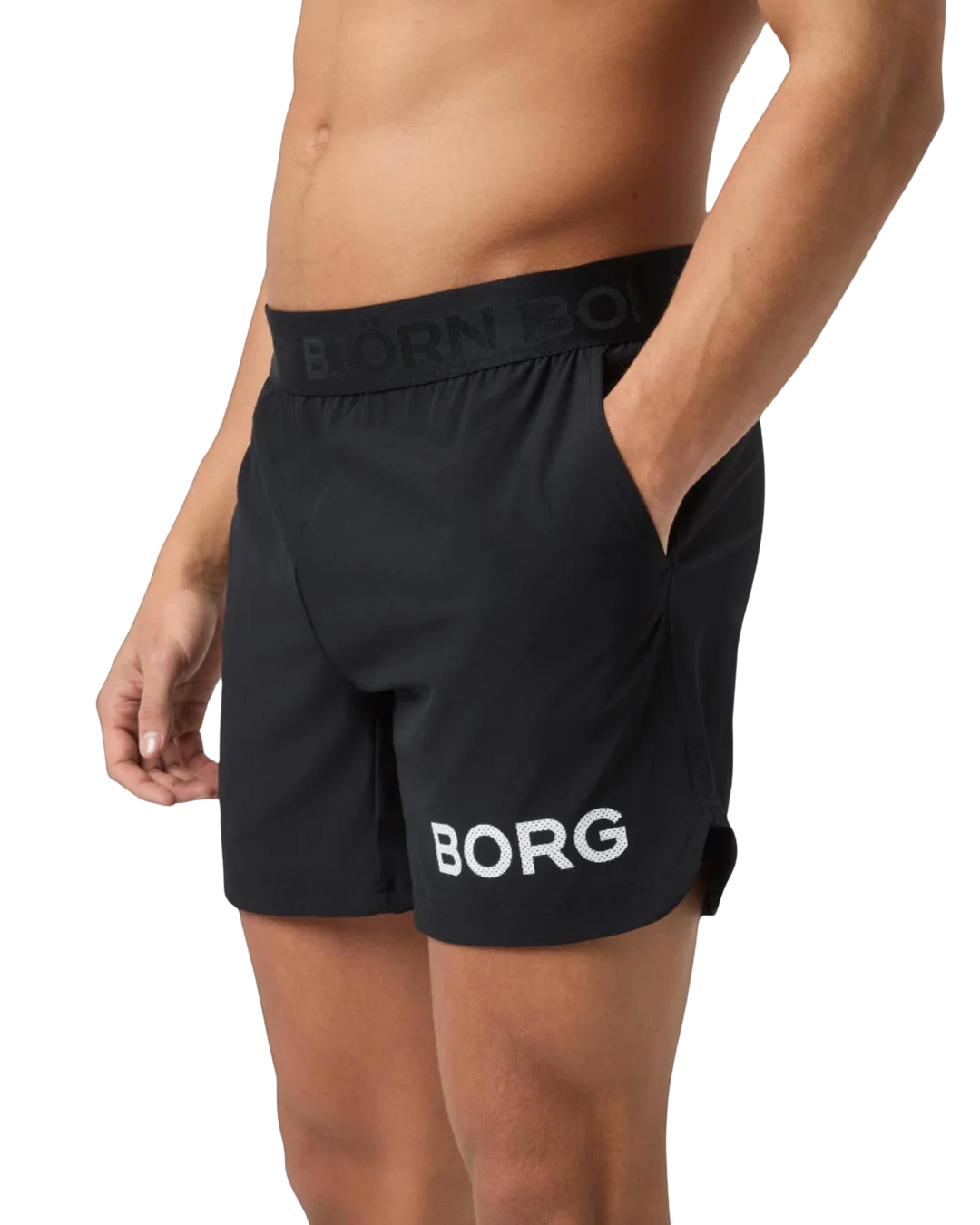 Short Björn Borg 6" (Noir)