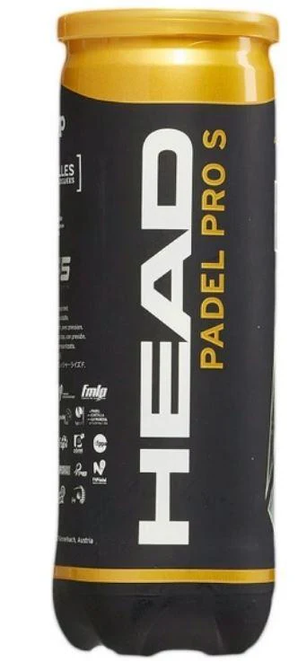 Balles de Padel Head Padel Pro S (tube de 3 balles) – Image 2