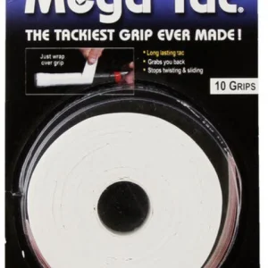 Overgrips Tourna Mega Tac (Blanc, Lot de 10)