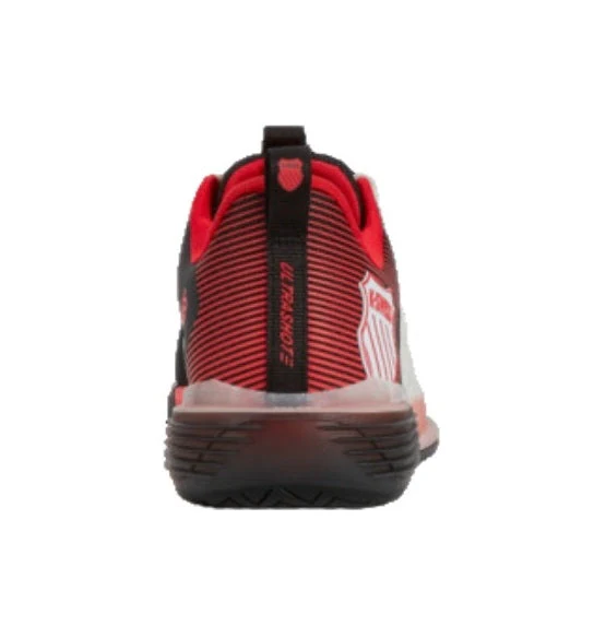 Chaussures K-Swiss Ultrashot 3 (Bright White/Stretch Limo/High Risk Red) – Image 6