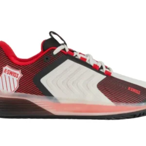Chaussures K-Swiss Ultrashot 3 (Bright White/Stretch Limo/High Risk Red)