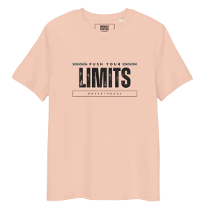 T-shirt basketball - Push Your Limits - coton biologique - été