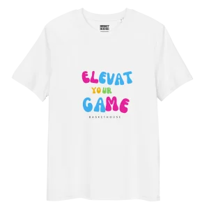 T-shirt Basketball - Elevat Your Game - coton biologique